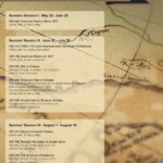 History Courses Flyer for WCSU - InDesign