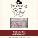 Wine Label for the Winery at St. George - InDesign